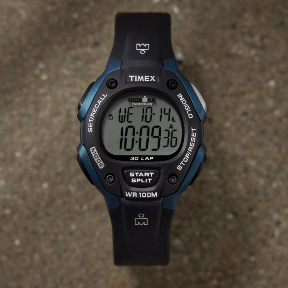 T5H591 Reloj Timex Ironman Hombre Correa Resina Negro