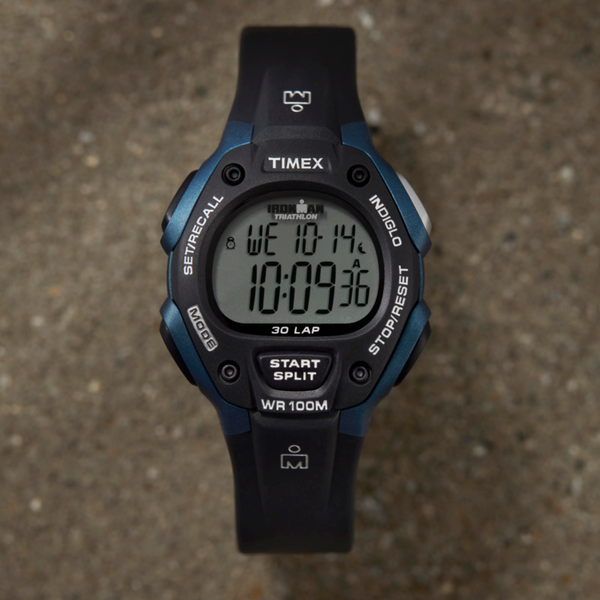 T5H591 Reloj Timex Ironman Hombre Correa Resina Negro