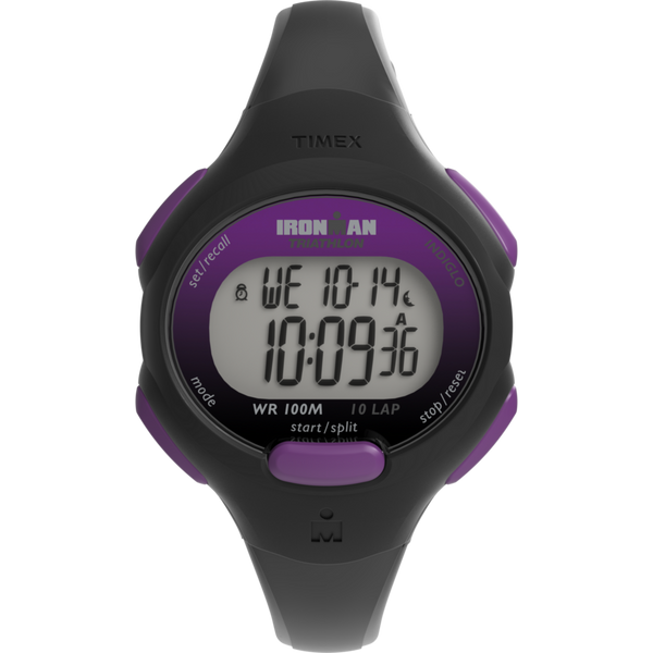 T5K523 Reloj Timex Ironman Mujer Resina Negro Morado
