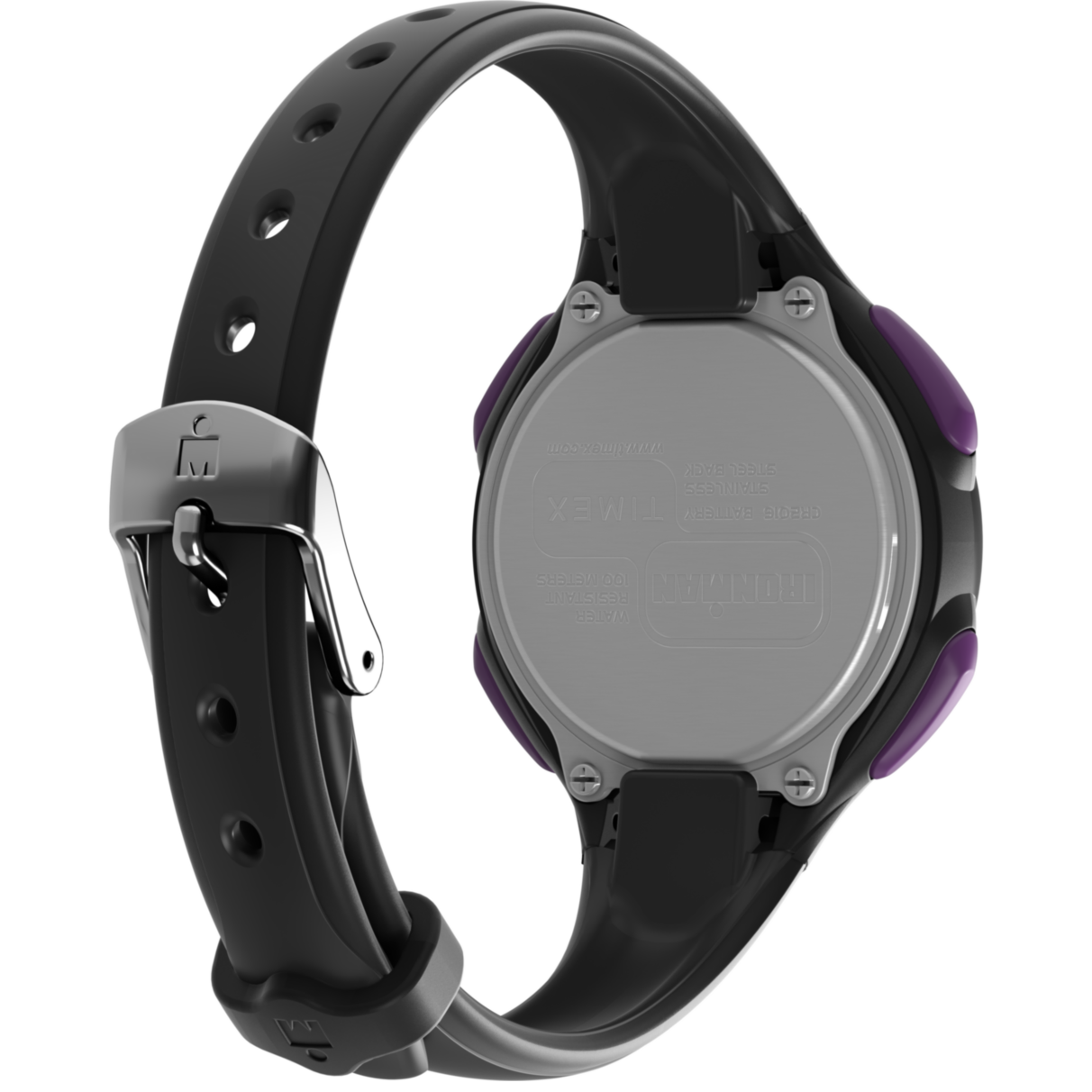 T5K523 Reloj Timex Ironman Mujer Resina Negro Morado