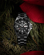 TAA02001B Reloj Orient Automatic Hombre Acero Esfera Negra