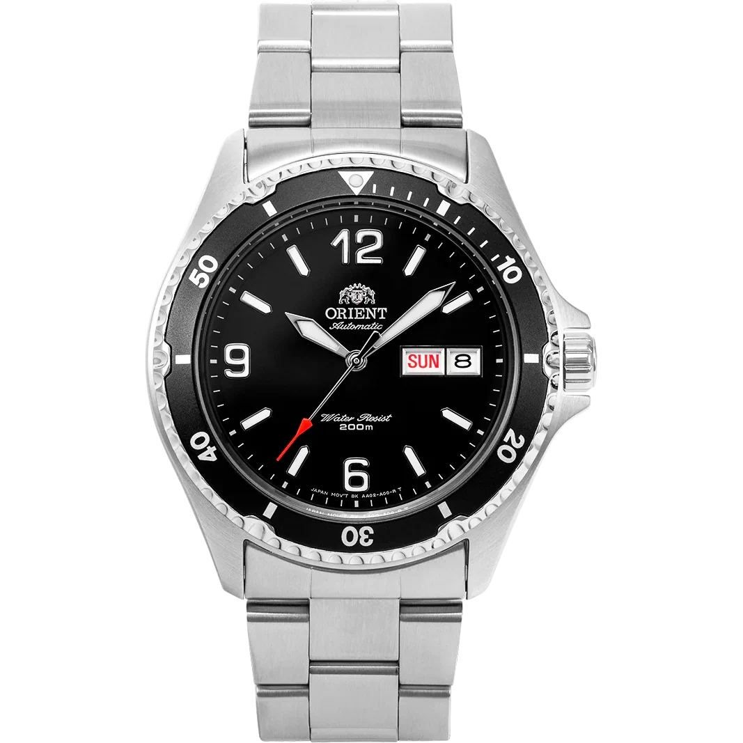 TAA02001B Reloj Orient Automatic Hombre Acero Esfera Negra