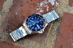 TAA02002D Reloj Orient Kamasu Hombre Correa Acero Azul