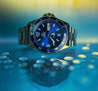 TAA02002D Reloj Orient Kamasu Hombre Correa Acero Azul