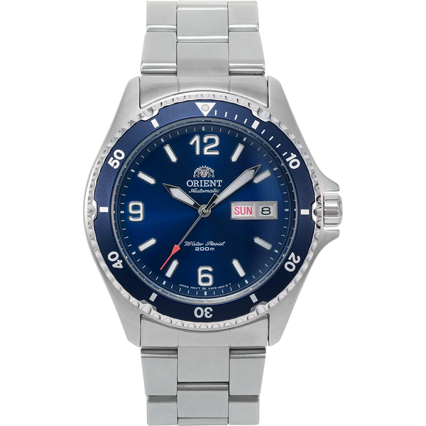TAA02002D Reloj Orient Kamasu Hombre Correa Acero Azul