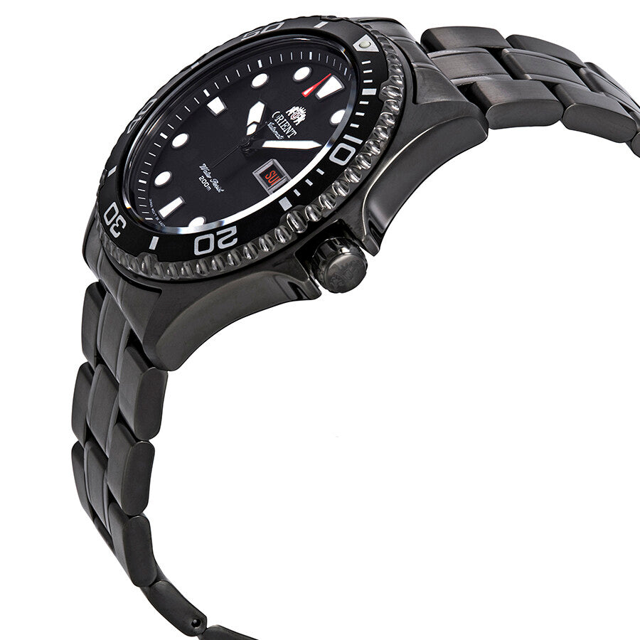 TAA02003B Reloj Orient Ray Raven Hombre Pulsera Acero Negro