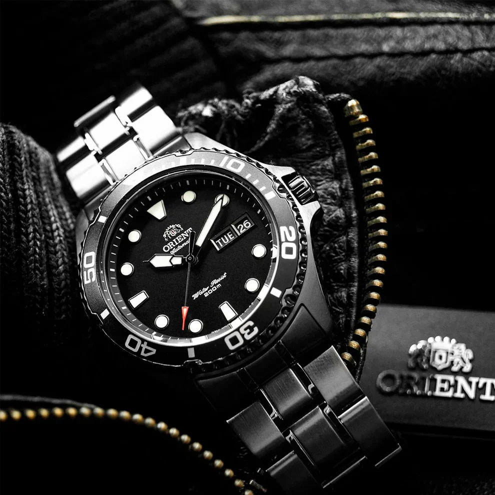 TAA02004B Reloj Orient Kamasu Hombre Pulsera Acero Esfera