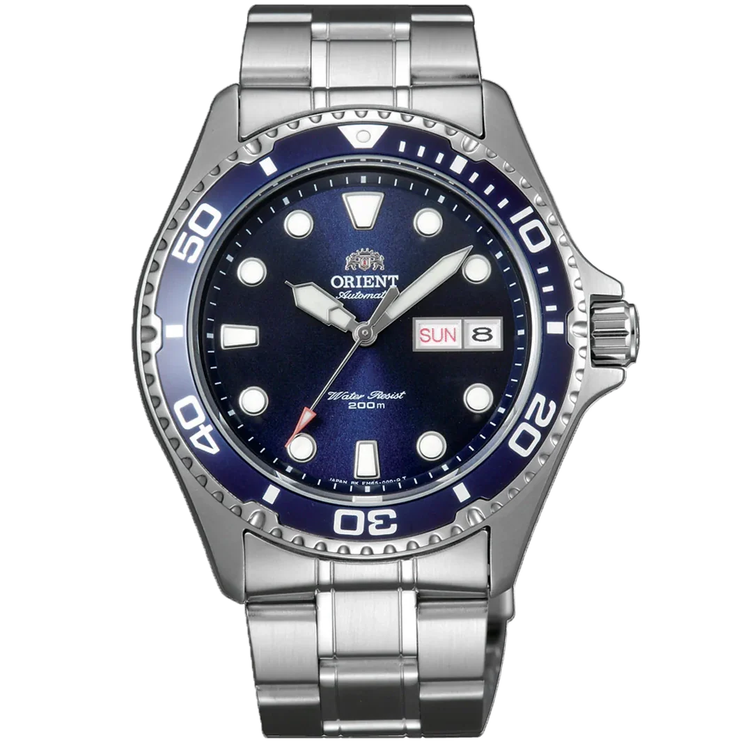 TAA02005D Reloj Orient Automatic Diver Hombre Acero Azul