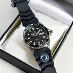 TAA02007B Reloj Orient Diver Automático Hombre Caucho Negro