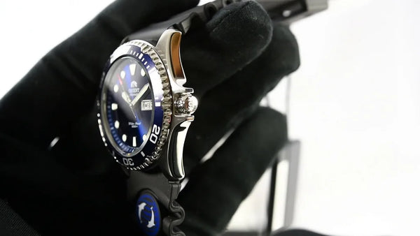 TAA02008D Reloj Orient Ray Hombre Correa Caucho Azul