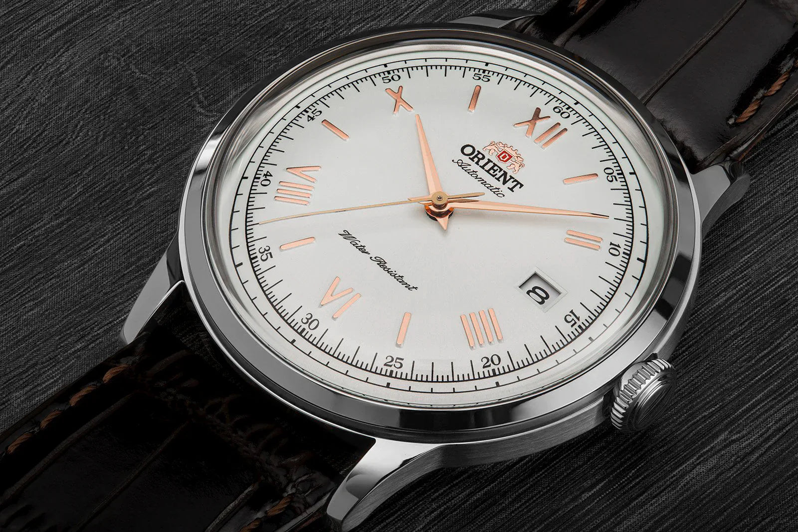 TAC00008W Reloj Orient Bambino Hombre Correa Piel Marrón
