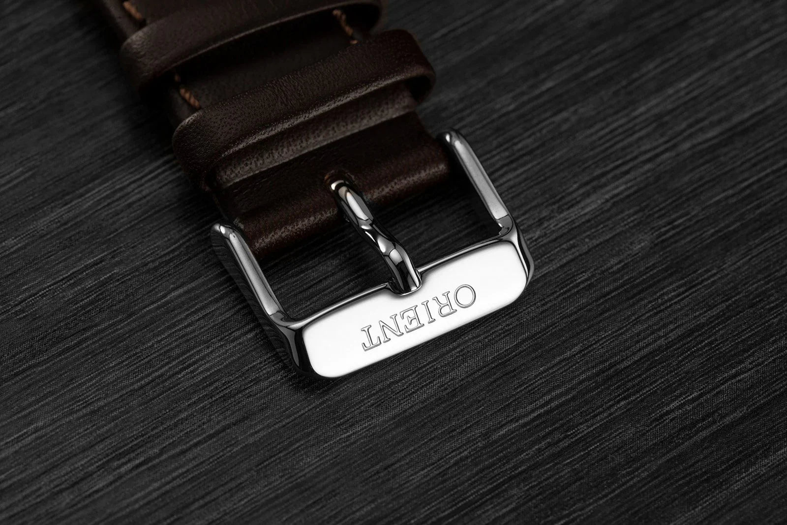 TAC00009N Orient Bambino de hombre correa de piel - Cuero Marrón