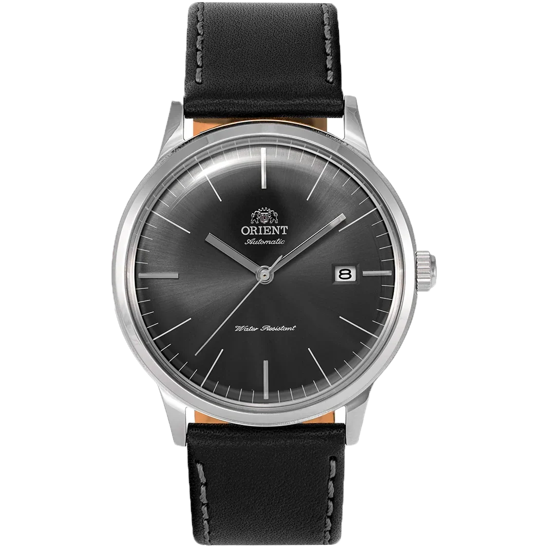 TAC0000CA Reloj Orient Bambino Hombre Cuero Negro Esfera