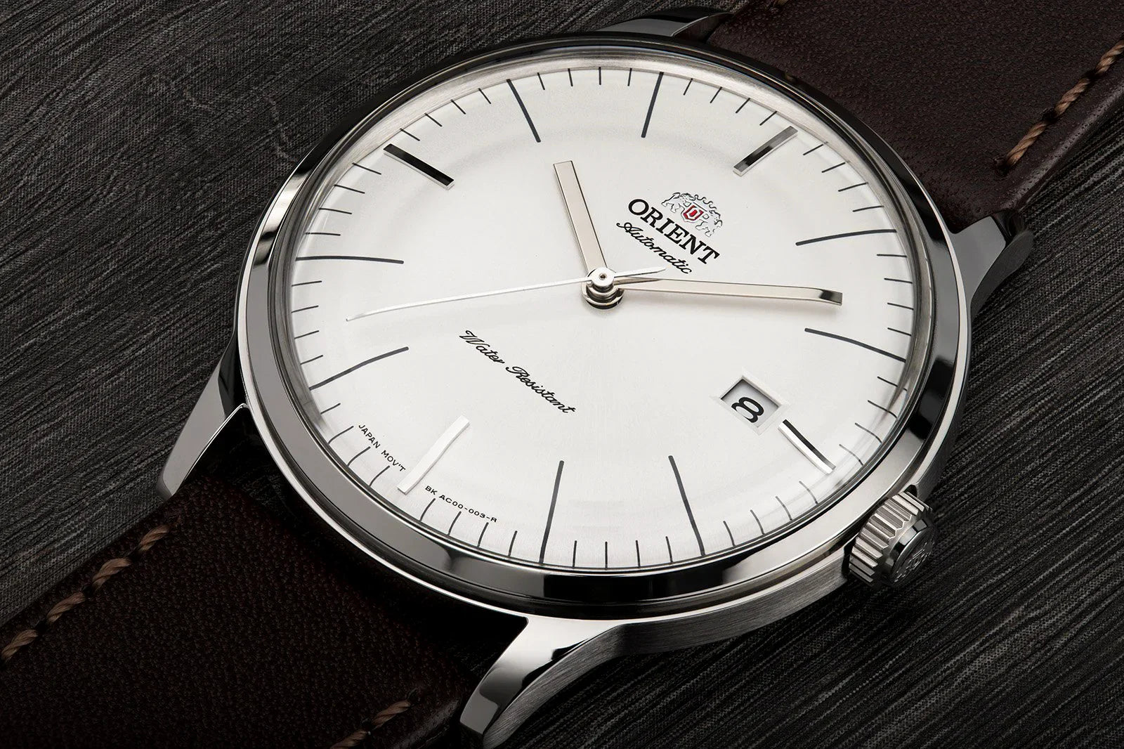 TAC0000EW Orient Bambino de hombre pulsera de piel