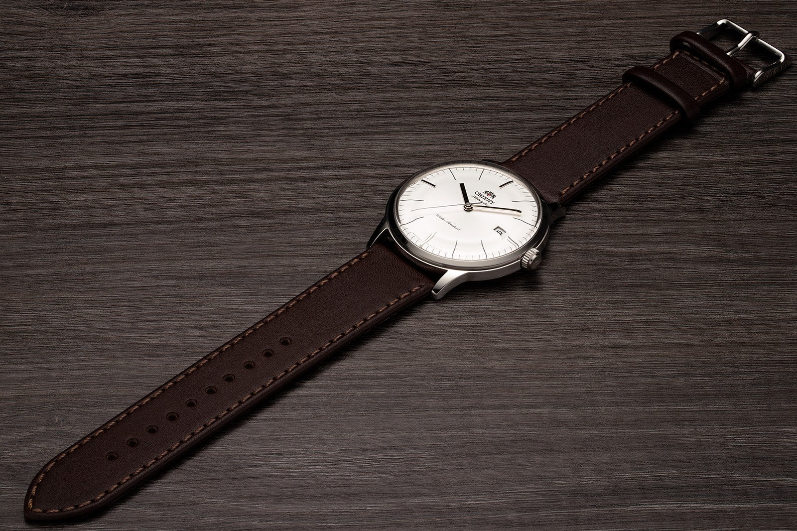 TAC0000EW Orient Bambino de hombre pulsera de piel