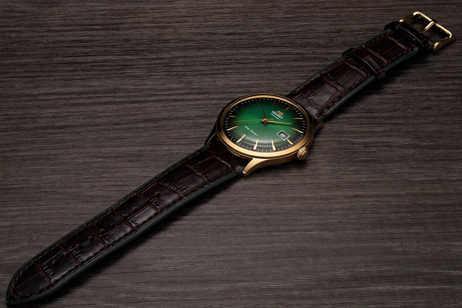 TAC08002F Orient Bambino de hombre pulsera de piel