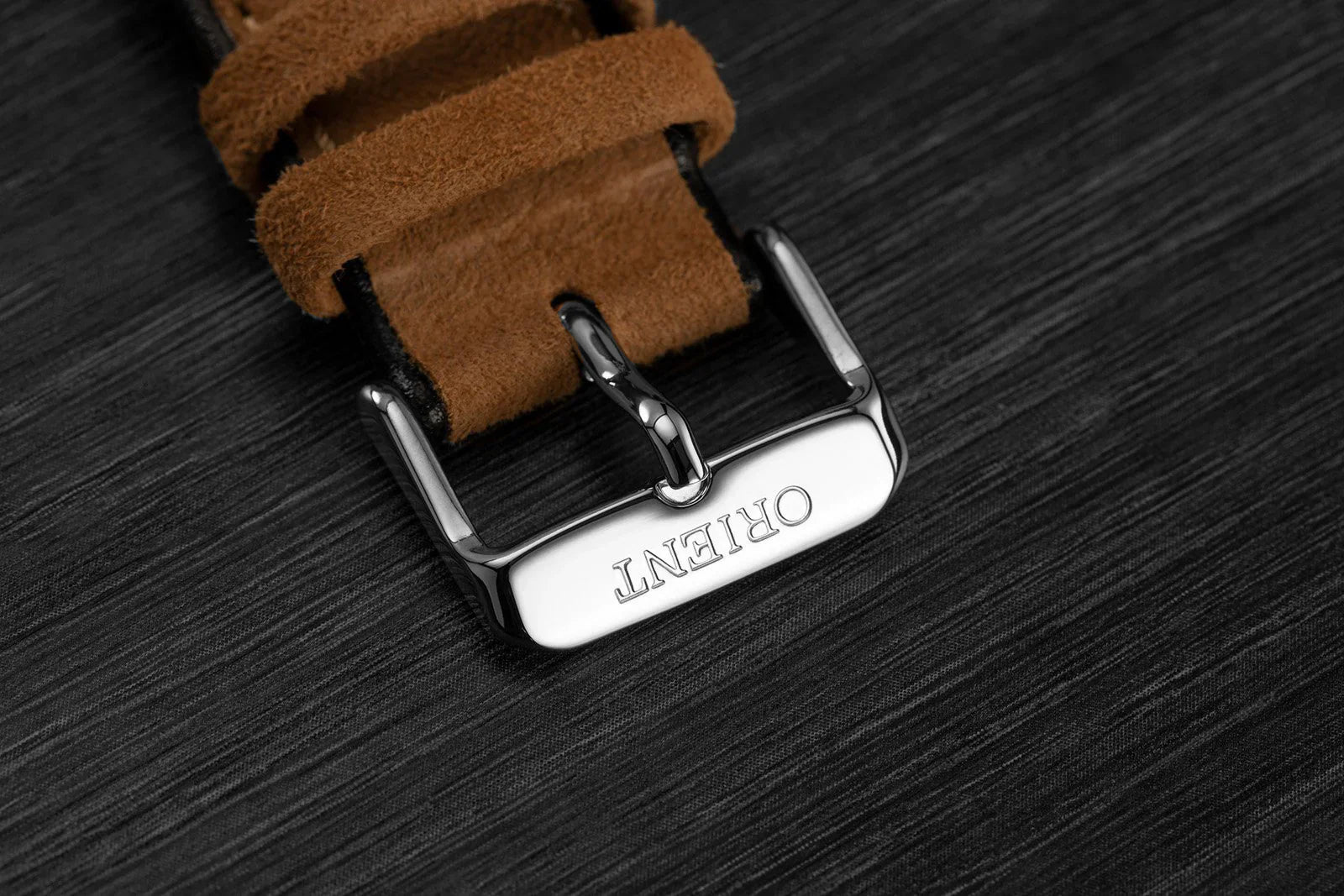 TAC08003A Reloj Orient Bambino Hombre Correa Cuero Gris