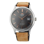 TAC08003A Reloj Orient Bambino Hombre Correa Cuero Gris