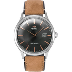 TAC08003A Reloj Orient Bambino Hombre Correa Cuero Gris