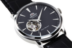 TAG02004B Reloj Orient Esteem Automático Open Heart Hombre Cuero