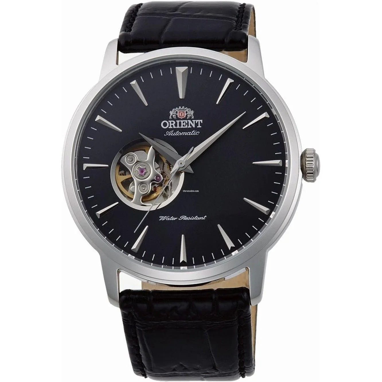 TAG02004B Reloj Orient Esteem Automático Open Heart Hombre Cuero