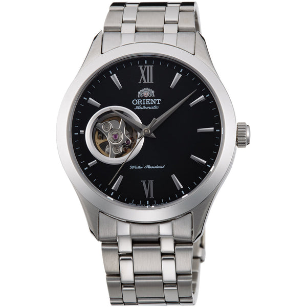 TAG03001B Reloj Orient Open Heart de hombre correa de metal