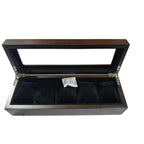 TC-006 Caja Tancy para 5 Relojes Madera Color Café
