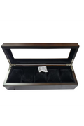 TC-006 Caja Tancy para 5 Relojes Madera Color Café