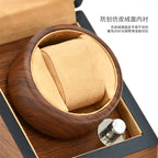 TC-010-DE Caja Giratoria Tancy para 1 Reloj Madera Oscura