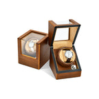 TC-010-DE Caja Giratoria Tancy para 1 Reloj Madera Oscura