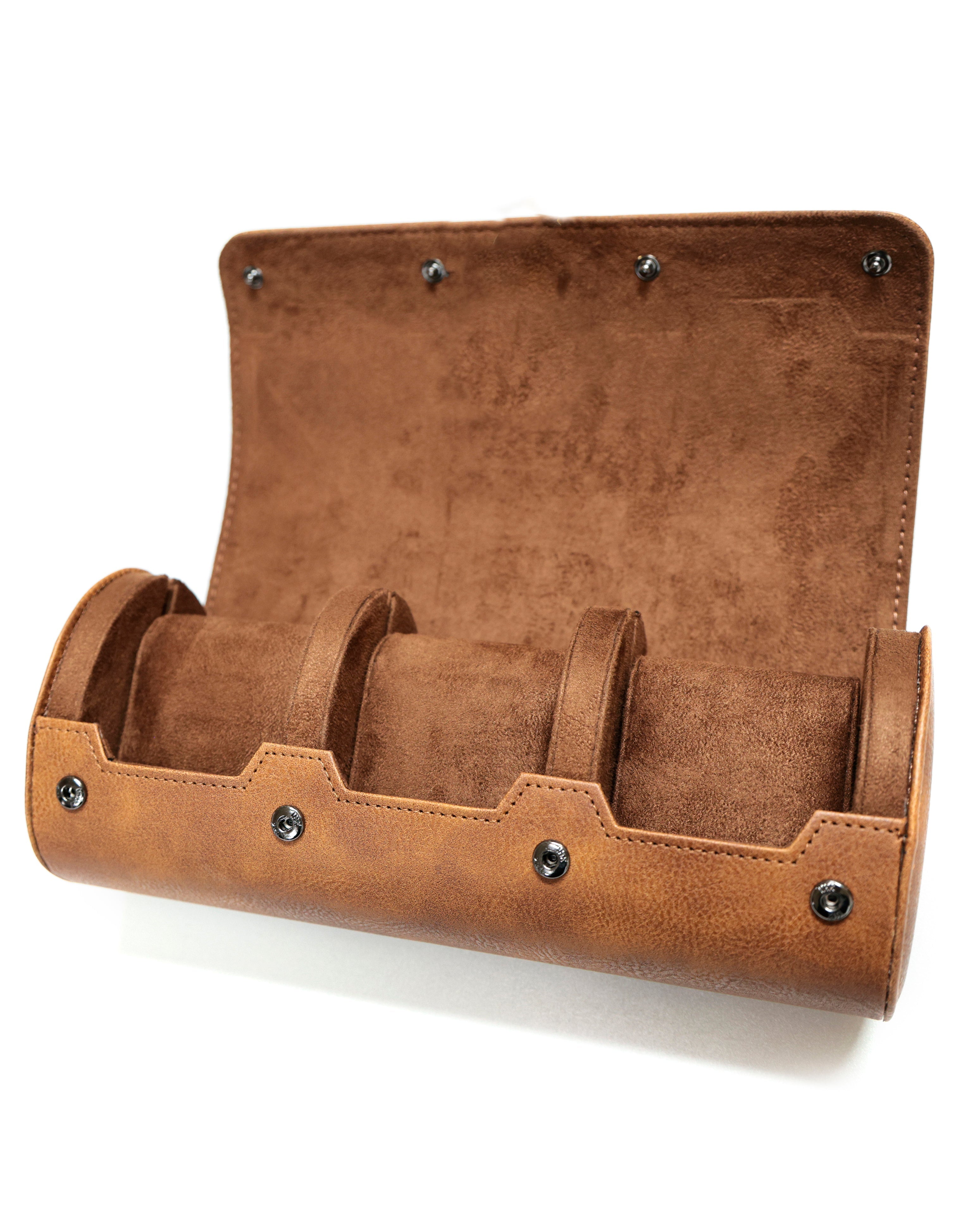 Estuche Tancy TC-030 para 3 Relojes Cuero