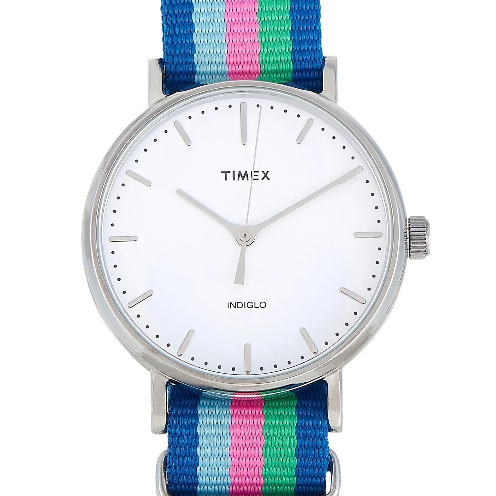 TW2P91700 Reloj Timex Fairfield Mujer Correa Tela Multicolor
