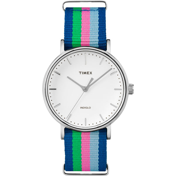 TW2P91700 Reloj Timex Fairfield Mujer Correa Tela Multicolor