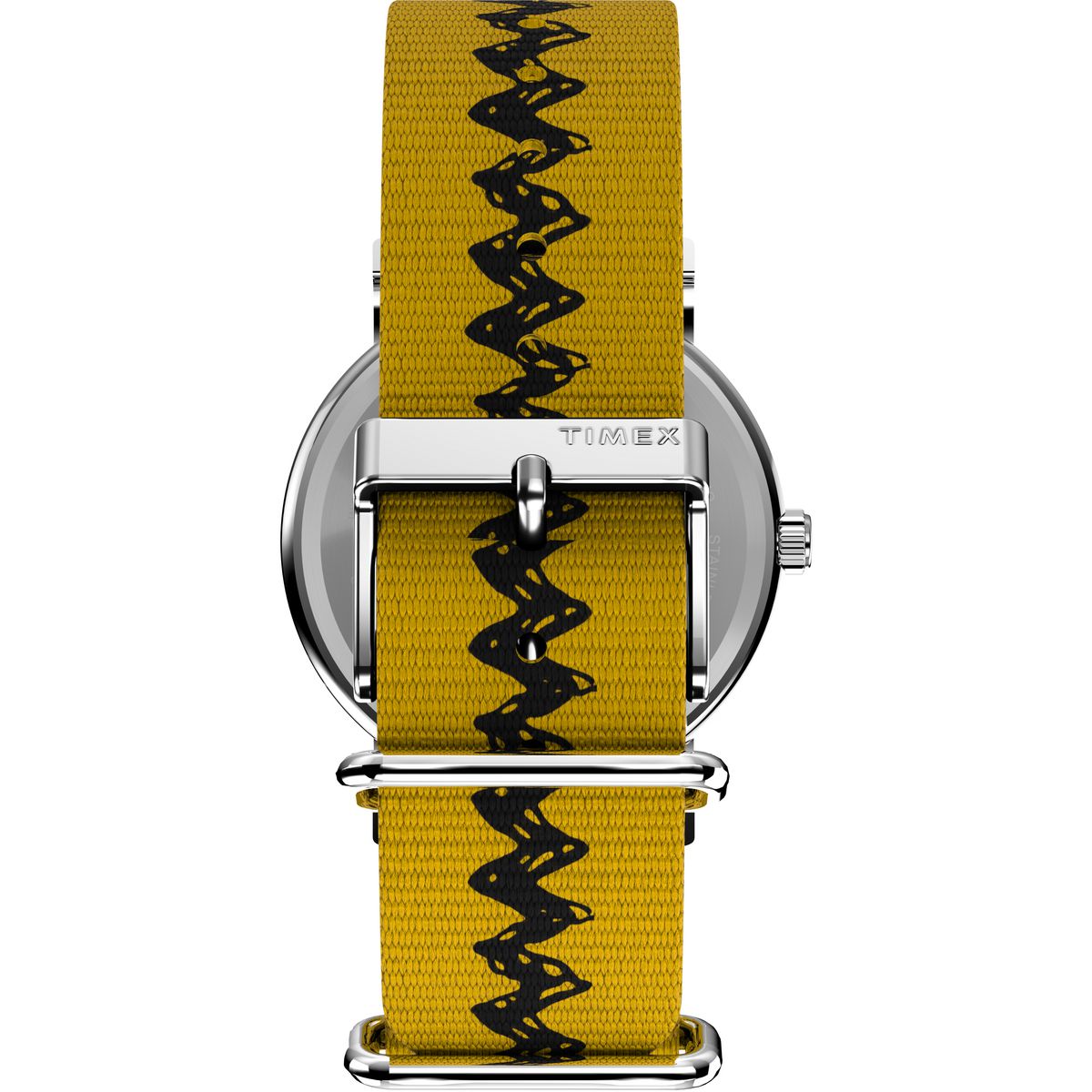 TW2R41100 Timex Reloj Unisex Charlie Brown Peanuts Snoopy - Tela Bicolor