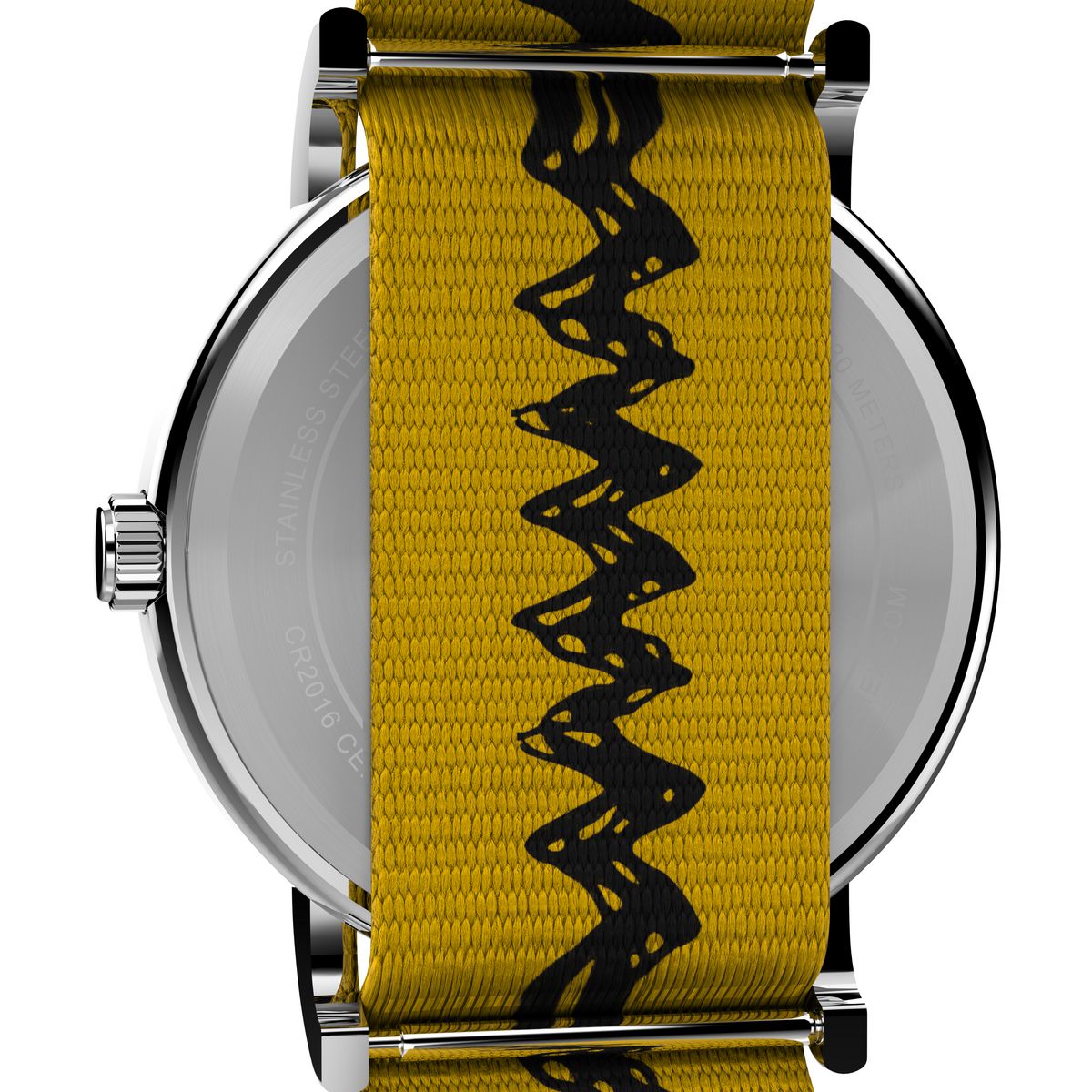 TW2R41100 Timex Reloj Unisex Charlie Brown Peanuts Snoopy - Tela Bicolor