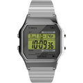 TW2R79100 Reloj Timex T80 Unisex Acero Inoxidable Plateado