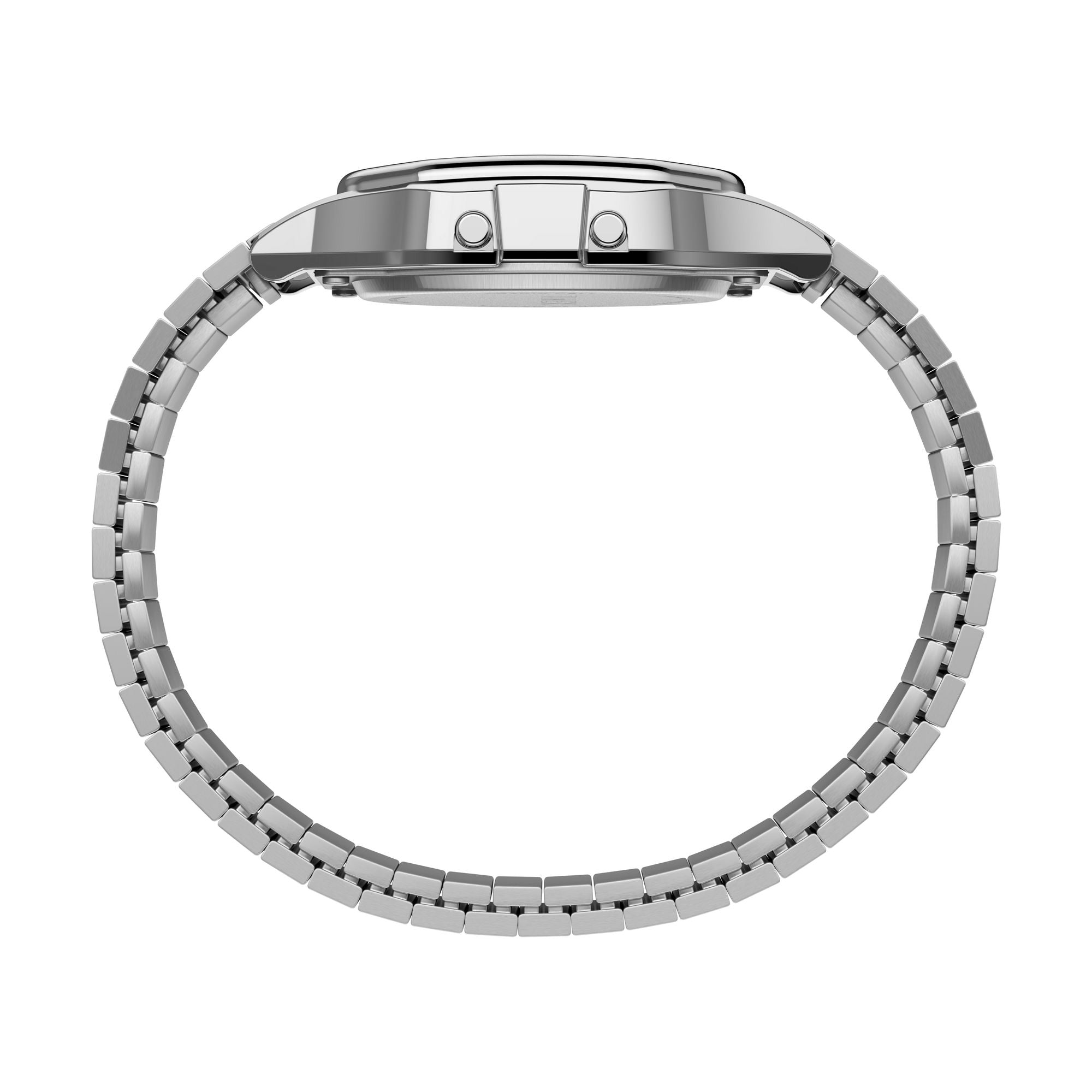 TW2R79100 Reloj Timex T80 Unisex Acero Inoxidable Plateado
