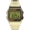 TW2R79200 Reloj Timex T80 Unisex Pulsera Acero Dorado