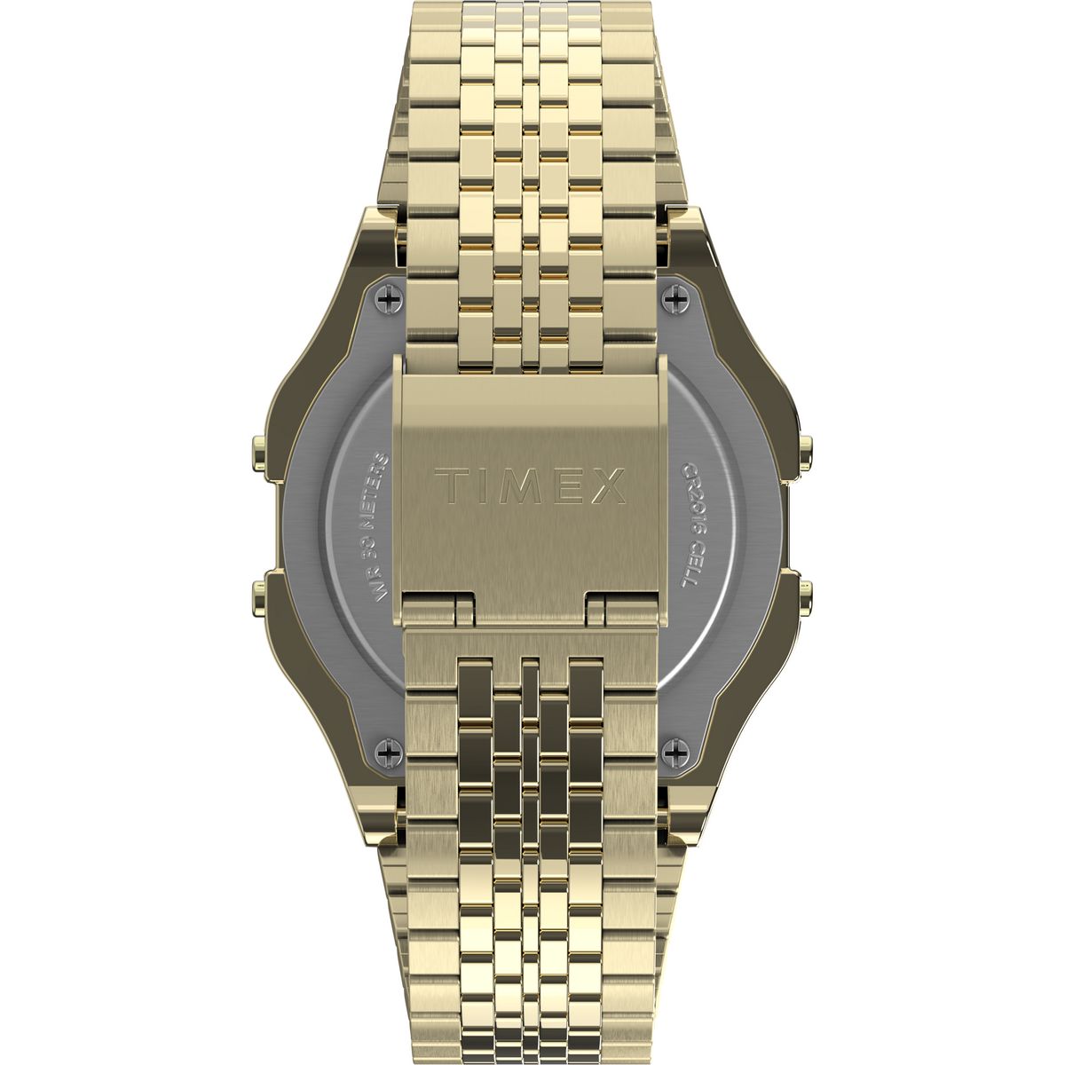 TW2R79200 Reloj Timex T80 Unisex Pulsera Acero Dorado