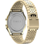 TW2R79200 Reloj Timex T80 Unisex Pulsera Acero Dorado