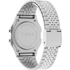 TW2R79300 Reloj Timex T80 Unisex Acero Inoxidable Plateado
