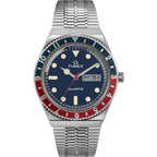 TW2T80700 Reloj Timex Q Timex Q Hombre Correa Mesh Azul Marino