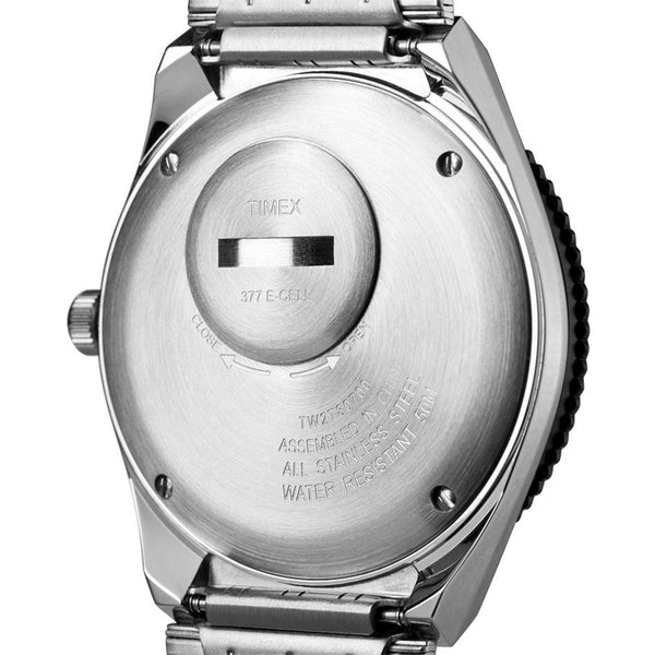 TW2T80700 Reloj Timex Q Timex Q Hombre Correa Mesh Azul Marino