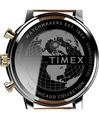 TW2U39000 Reloj Timex Chicago Cronógrafo de hombre correa de piel