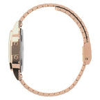TW2U93600 Reloj Timex T80 Unisex Acero Oro Rosa Azul Verdoso