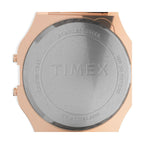 TW2U93600 Reloj Timex T80 Unisex Acero Oro Rosa Azul Verdoso
