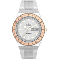 TW2U95600 Reloj Timex Q Timex Q Mujer Acero Plata Bisel Oro Rosa