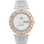TW2U95600 Reloj Timex Q Timex Q Mujer Acero Plata Bisel Oro Rosa