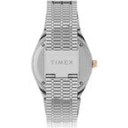 TW2U95600 Reloj Timex Q Timex Q Mujer Acero Plata Bisel Oro Rosa