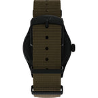 TW2V00400 Reloj Timex Field Post Solar de hombre correa de metal - Tela Verde